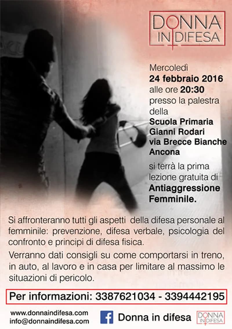 Locandina: Presentazione del corso e prima lezione gratuita, febbraio 2016