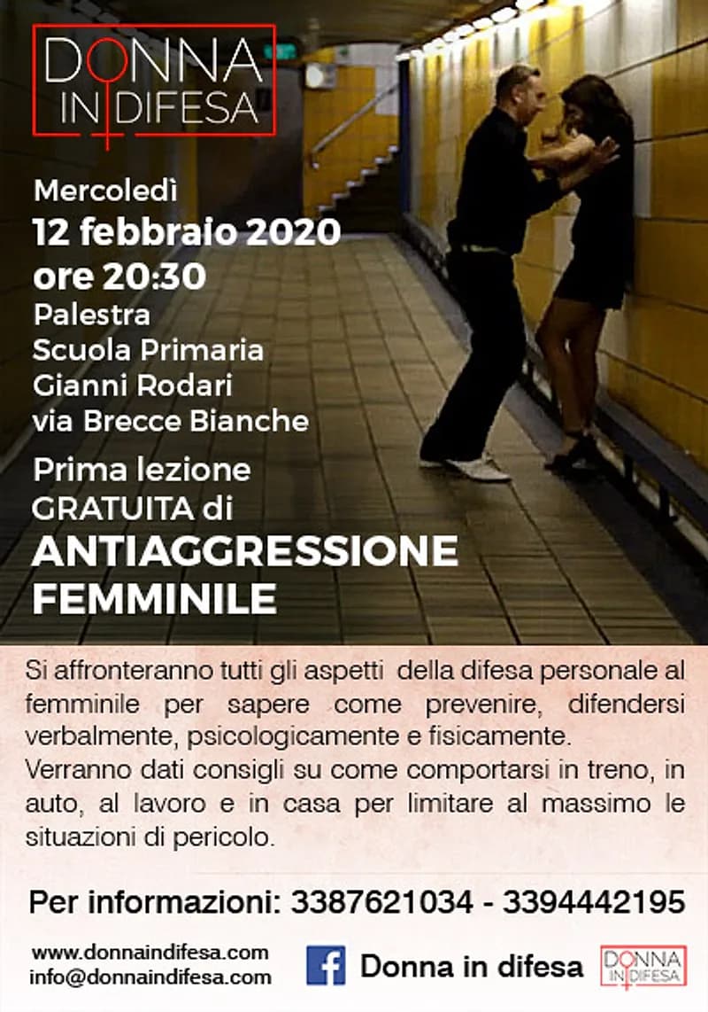 Locandina: Presentazione del corso e prima lezione gratuita, febbraio 2020