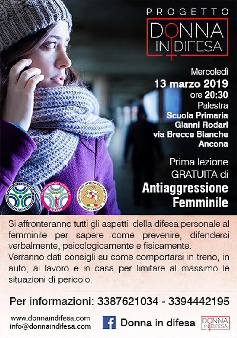 Locandina: Presentazione del corso e prima lezione gratuita, marzo 2019