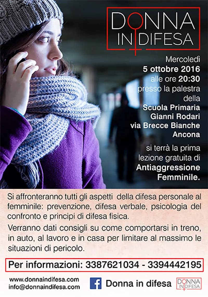 Locandina: Presentazione del corso e prima lezione gratuita, ottobre 2016