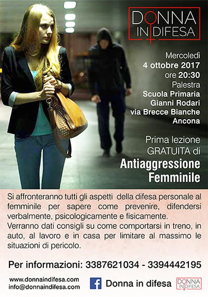 Locandina: Presentazione del corso e prima lezione gratuita, ottobre 2017