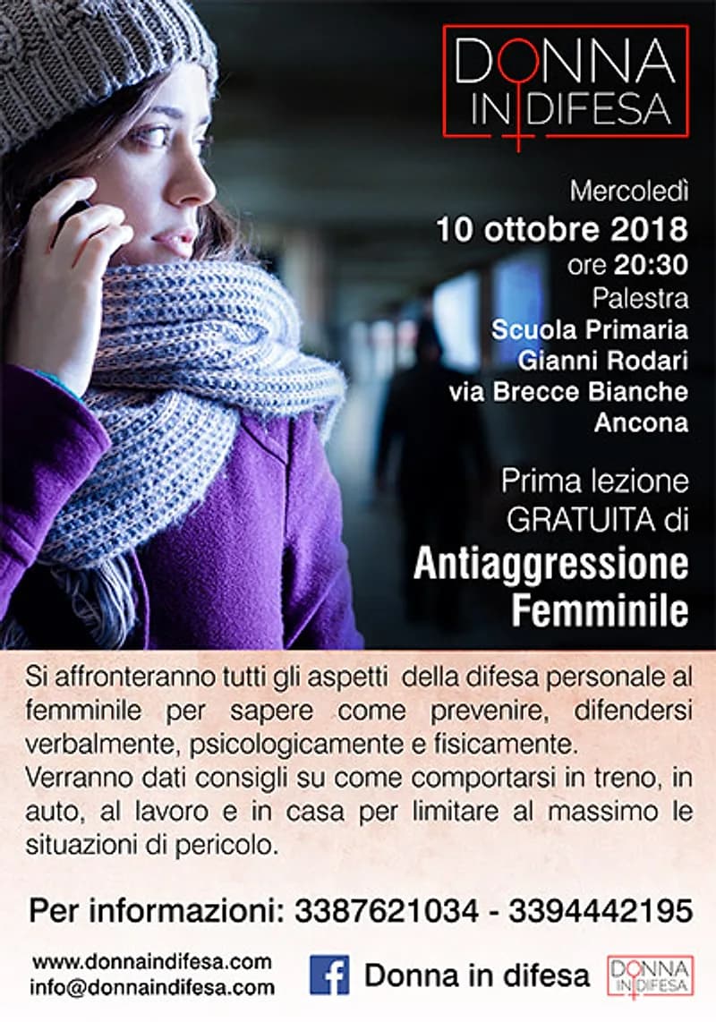 Locandina: Presentazione del corso e prima lezione gratuita, ottobre 2018
